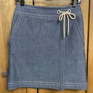 Ann Taylor Faux Wrap Skirt EUC